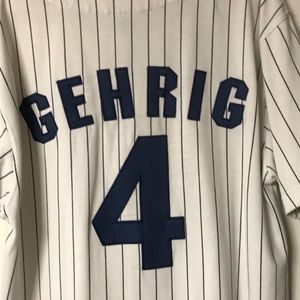 Lou Gherig Jersey